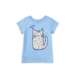 Tea Collection Azulejo Cat Graphic Tee