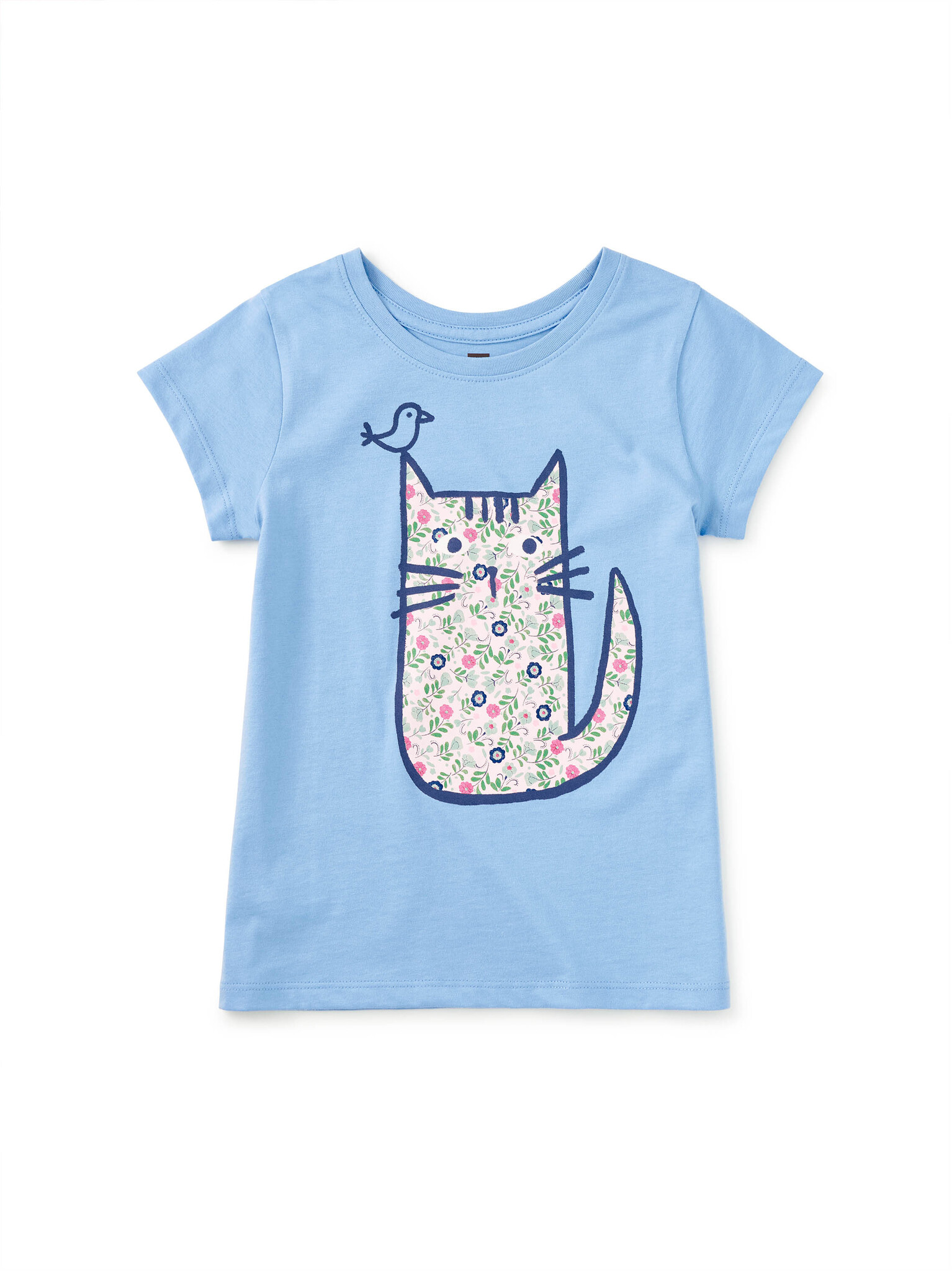 Tea Collection Azulejo Cat Graphic Tee