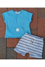 Mayoral Mayoral Baby Bunny Cozy Pocket Tee & Shortie Set