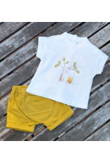 Mayoral Mayoral Summer Tee & Shortie Set - Bumble Bee Swing