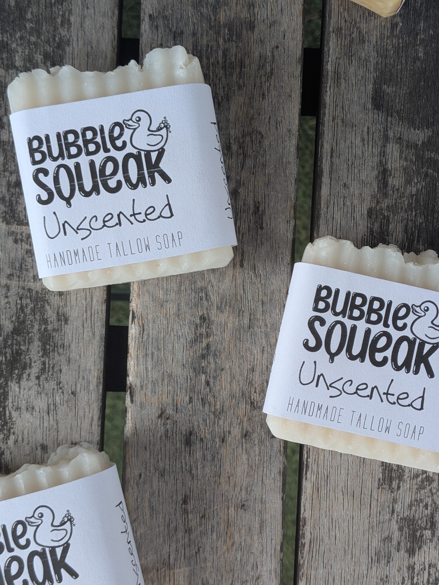 Bubble Squeak Bubble & Squeak Unsented Tallow Soap
