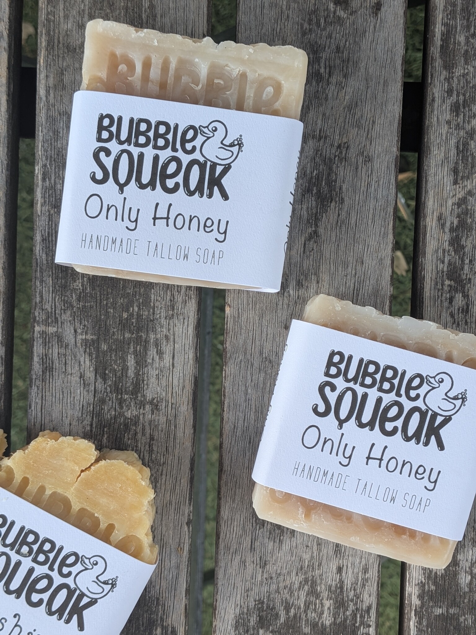 Bubble Squeak Bubble & Squeak Honey Baby Tallow Soap