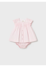 Mayoral Rosa  Baby Dress & Bloomers set