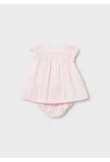 Mayoral Rosa  Baby Dress & Bloomers set