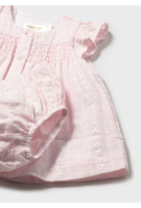 Mayoral Rosa  Baby Dress & Bloomers set