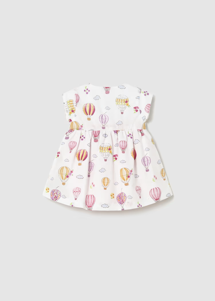 Mayoral Mayoral Reversable Hot Air Balloon Cotton Dress