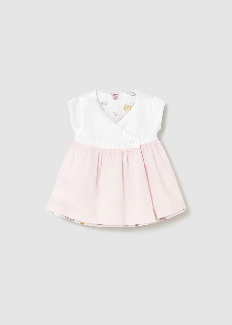 Mayoral Mayoral Reversable Hot Air Balloon Cotton Dress