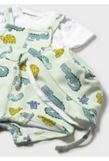 Mayoral Mayoral Dino Overall & Hat Set