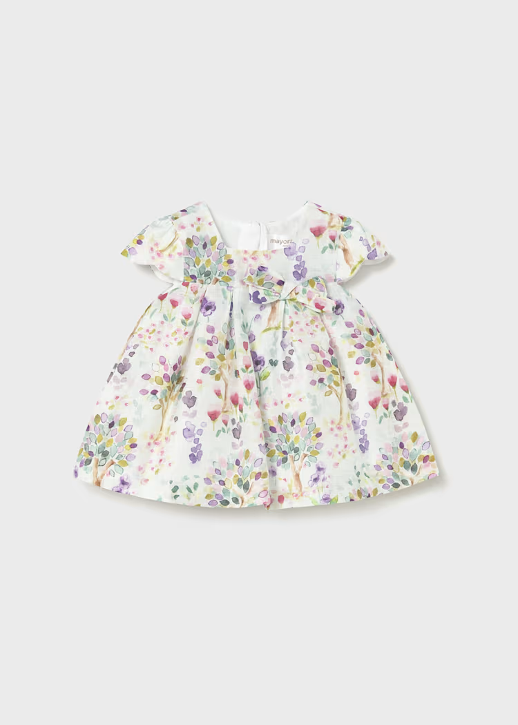 Mayoral Mayoral Watercolor Meadow Dress & Bloomer Set