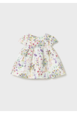 Mayoral Mayoral Watercolor Meadow Dress & Bloomer Set