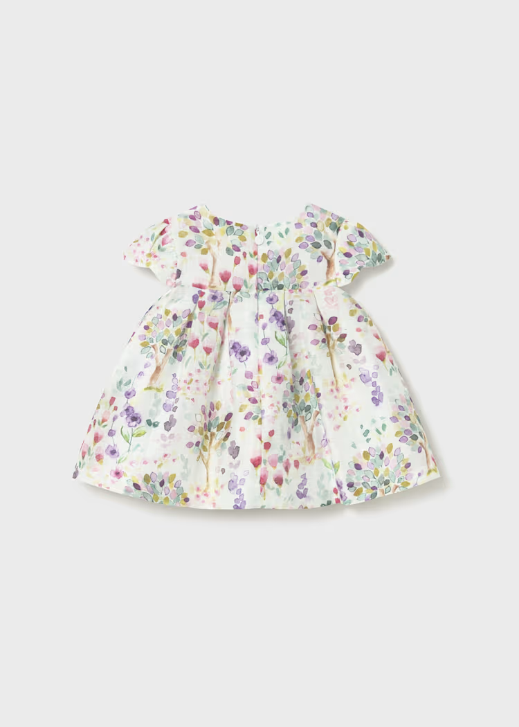 Mayoral Mayoral Watercolor Meadow Dress & Bloomer Set