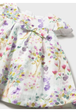 Mayoral Mayoral Watercolor Meadow Dress & Bloomer Set