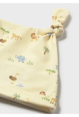 Mayoral Mayoral Sunny Jungle Footed Romper & Hat Set