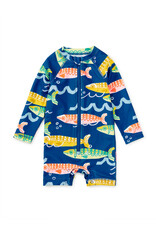 Tea Collection Rashguard Swimsuit - Sardinas del Mar
