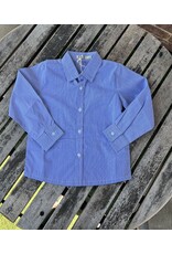 Emc Classic Pinstripe Button Top