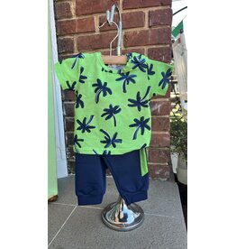 Emc Dizzy Palms Tee and Jogger Set