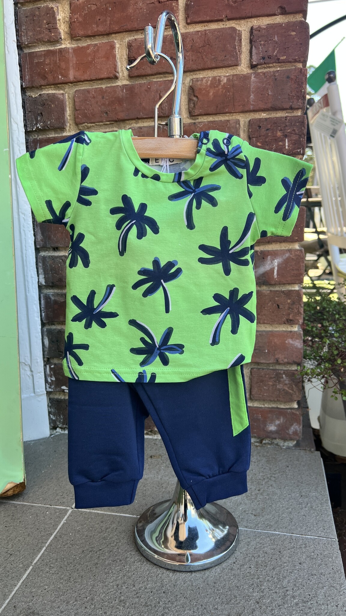 Emc Dizzy Palms Tee and Jogger Set