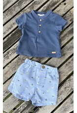 Mayoral Mayoral Sail Away Polo & Shortie Set