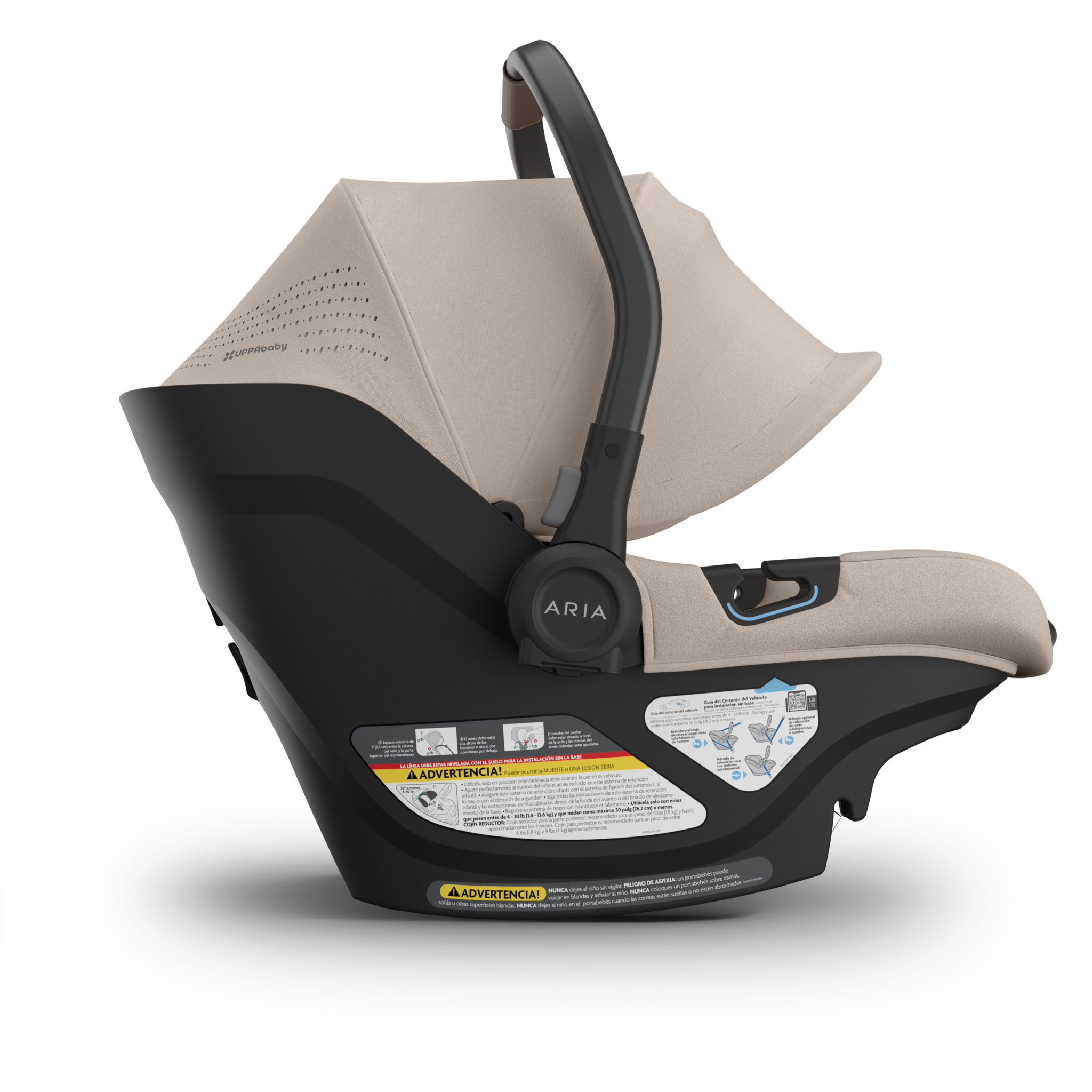 UPPAbaby UPPAbaby ARIA V2 Infant Carseat - Ada (Oatmeal)