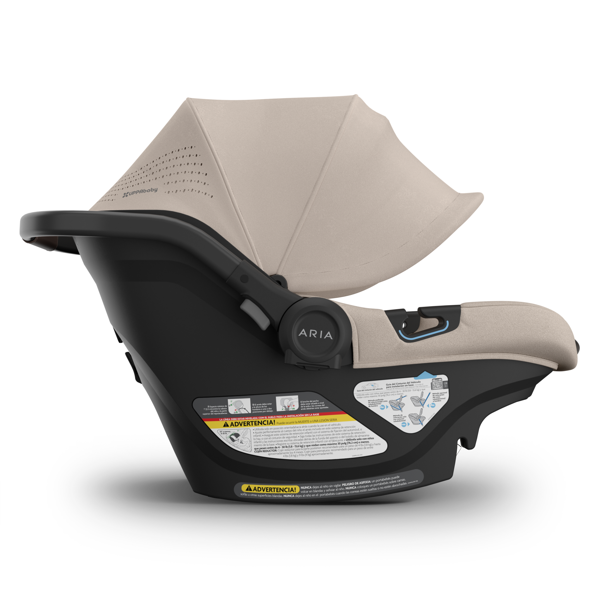 UPPAbaby UPPAbaby ARIA V2 Infant Carseat - Ada (Oatmeal)