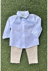Mayoral Mayoral Sebastian Top & Trouser Set (w/Bowtie)