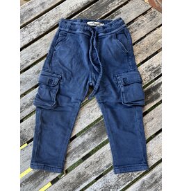 Babyface Drawstring Cargo Pant - Navy
