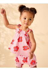 Tea Collection Rock Floral Tie Shoulder Baby Set
