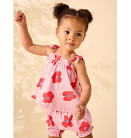 Tea Collection Rock Floral Tie Shoulder Baby Set