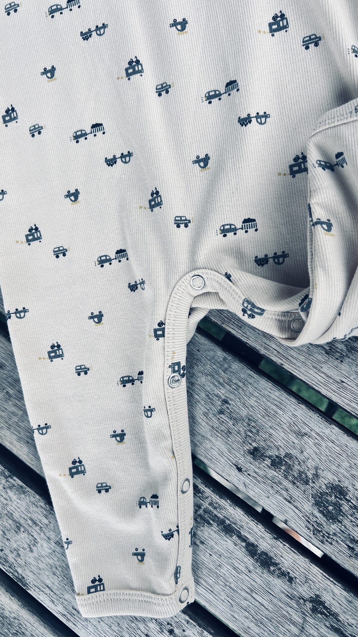Musli Musli Organic Cotton Romper - Automobiles