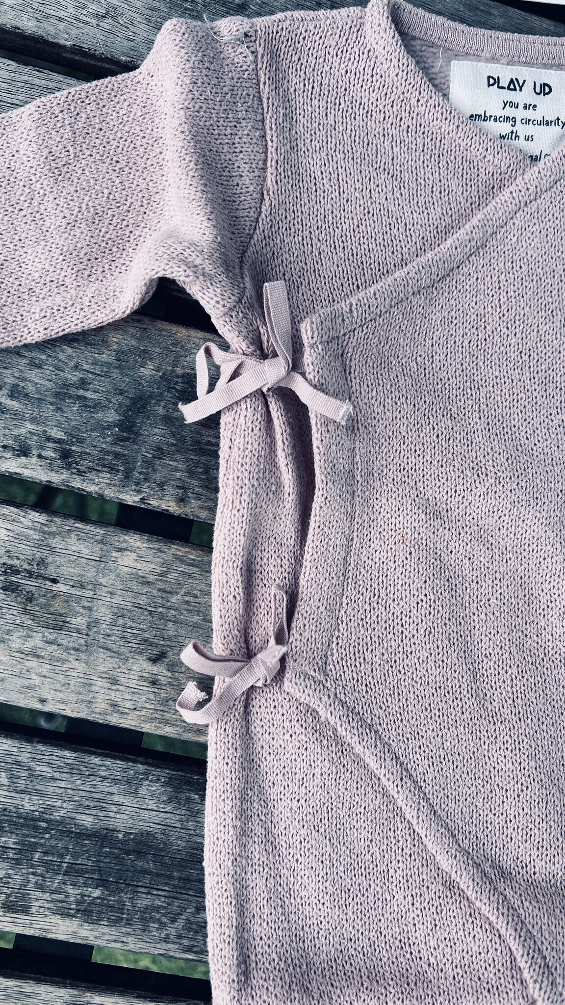 Play Up Organic Cotton Kimono - Peony