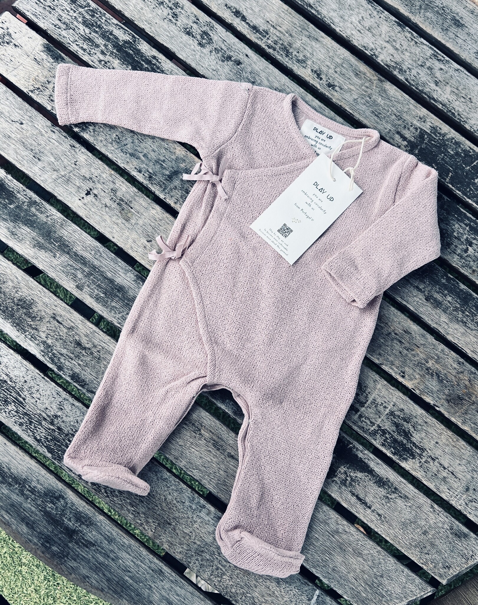 Play Up Organic Cotton Kimono - Peony