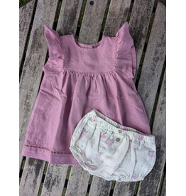 Play Up Hosana Organic Cotton Baby Sundress & Bloomer Set