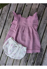 Play Up Hosana Organic Cotton Baby Sundress & Bloomer Set