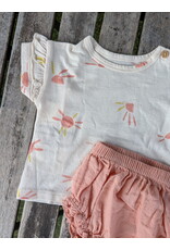 Play Up Sunny Side Organic Cotton Tee & Bloomer Set