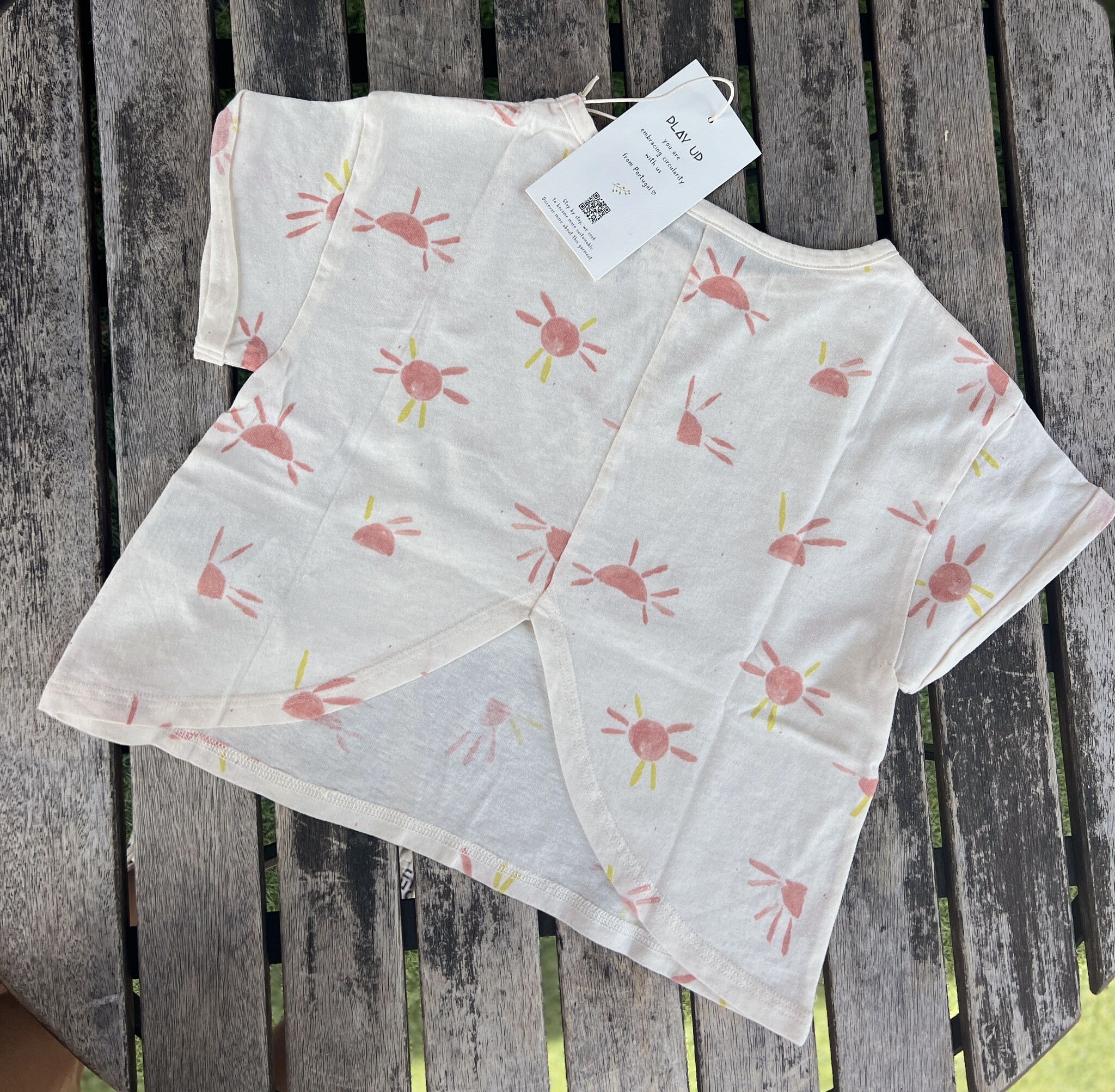 Play Up Sunny Side Organic Cotton Tee
