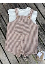 Snug Maggie Pencil Stripe Coverall & Tee Set