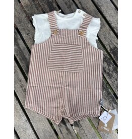 Snug Maggie Pencil Stripe Coverall & Tee Set