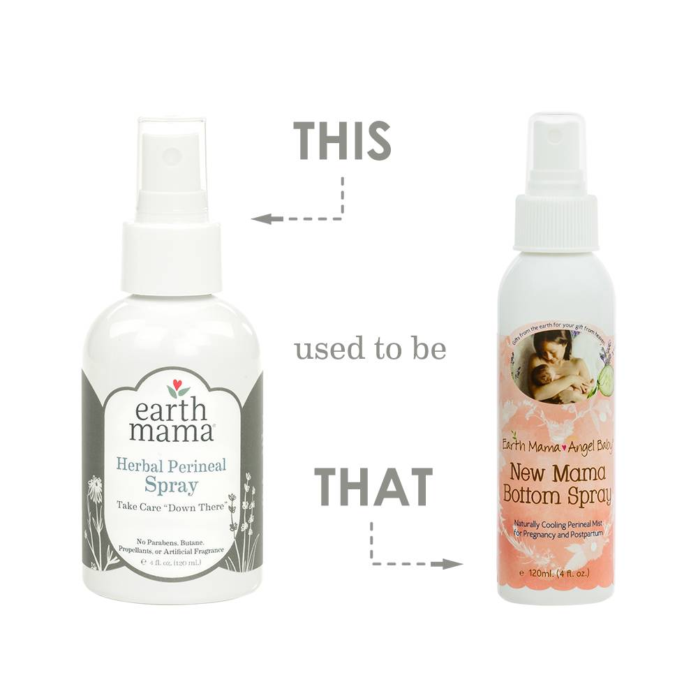 Earth Mama Angel Baby Earth Mama Organics Herbal Perineal Spray