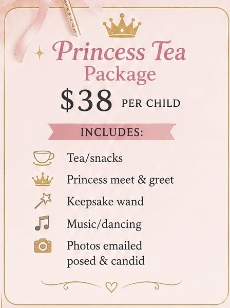 V.F.Y. CREATIONS Princess Tea Party
