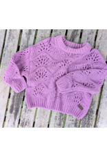 Babyface Breanna Pointelle Cardigan - Lilac