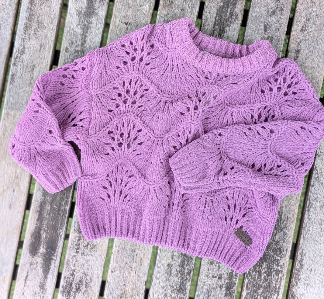 Babyface Breanna Pointelle Cardigan - Lilac