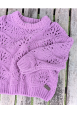 Babyface Breanna Pointelle Cardigan - Lilac