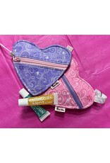 Queen Bee Creations Princess Party ADD ON HEART POUCH