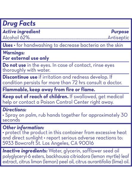 california baby hand sanitizer