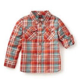 Tea Collection Tea Collection  michaelangelo plaid shirt size 7