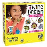 creativity for kids Creativity for Kids Twine Design Jewelry