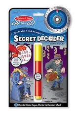 creativity for kids Melissa and Doug Secret Decoder Game Book