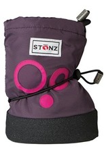 Stonz Stonz booties polka dot mauve L