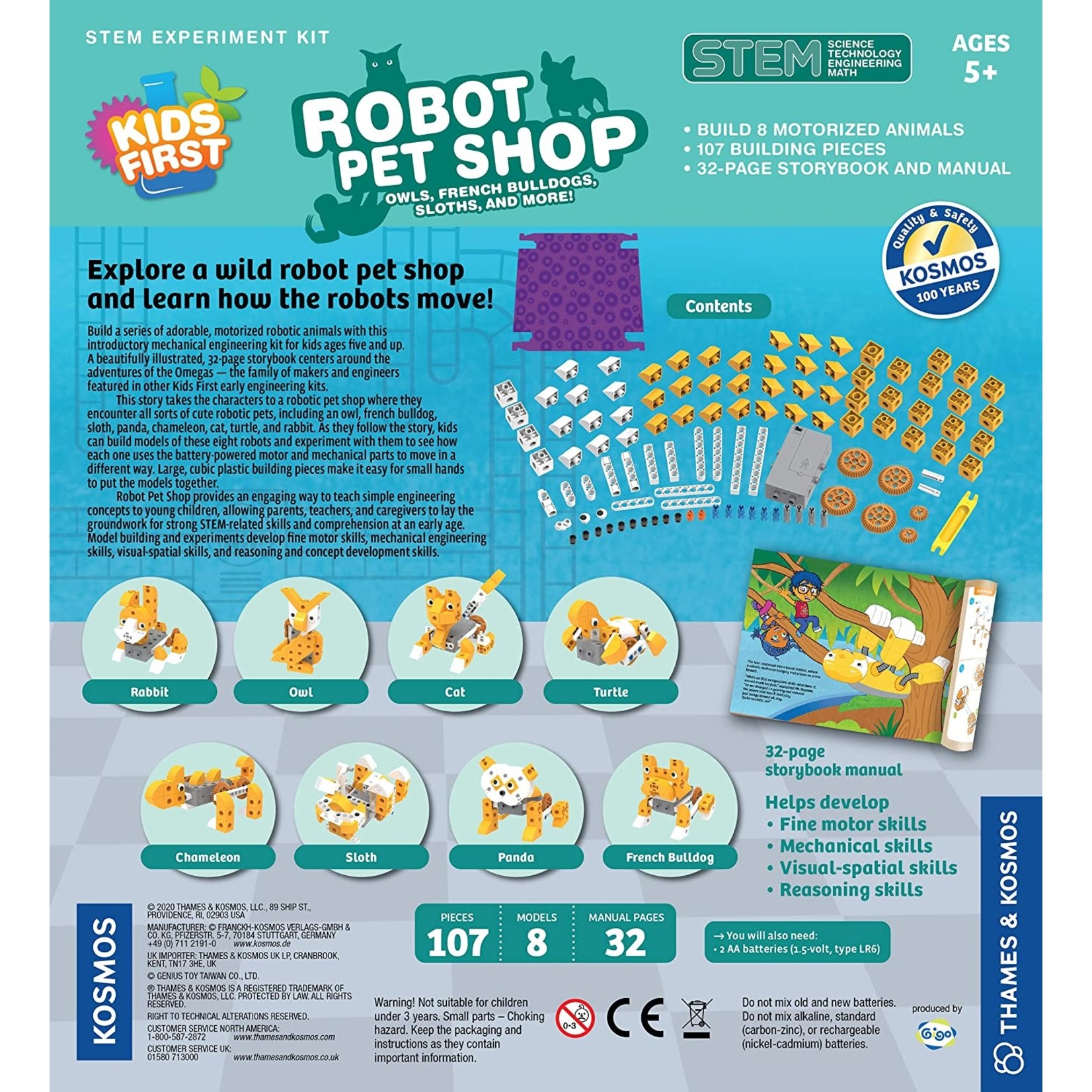 Thames & Kosmos Robot Pet  Shop