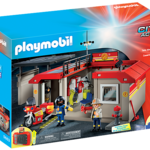 Playmobil Take Along Fire Station - Playmobil 5663